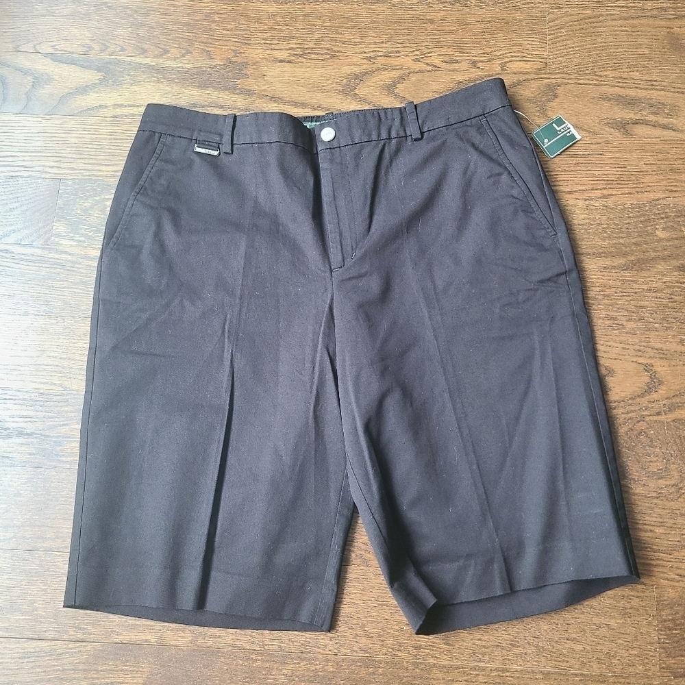 NWT LRL Lauren Active Women's Black Shorts Sz.12